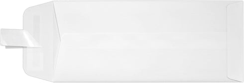 LUXPaper #10 Policy Business Envelopes | 4 1/8" x 9 1/2" | Peel & Press | White Linen | 80lb. Text | 50 Qty