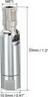2 Pack 180/350 M8 PATIKIL Sloped Ceiling Light Adapter, Degree Thread Chandeliers Ceiling Pendant Lighting Adapter