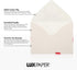 LUXPaper #17 Mini Envelopes, 2 11/16" x 3 11/16", Red Bow, 70lb. Text, 50 Qty