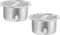 PATIKIL Gutter Guard - 2 Pack 304 Stainless Steel Downspout Strainer, Anti-Blocking Outdoor Cleaning Tool