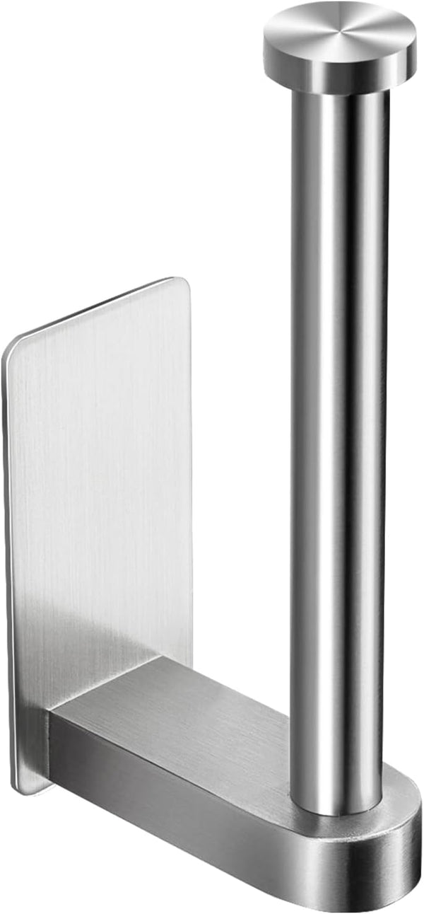 YIGII Self Adhesive Toilet Paper Holder, Bathroom Toilet Paper Holder Stand, Stainless Steel Brushed