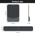 MOSISO Wrist Rest Support for Mouse Pad & Keyboard Set, Ergonomic Non-Slip Base Home/Office Pain Relief Pad with
