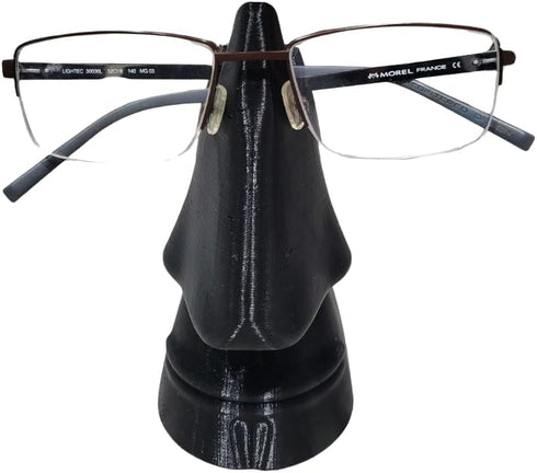 Nose Glasses Holder Stand Unique Eyeglass & Sunglasses Organizer Nightstand & Desk Storage Solution Gag Gift