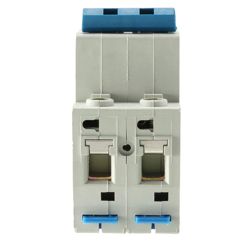 uxcell 2 Poles 25A 400V Low-voltage Miniature Circuit Breaker Din Rail Mount DZ47-63 C25