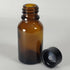Bioll 15ml Glass Bottle for Essential Oil, Aromatherapy, Lab Refillable Sample Vials, 24 Pack (Amber)