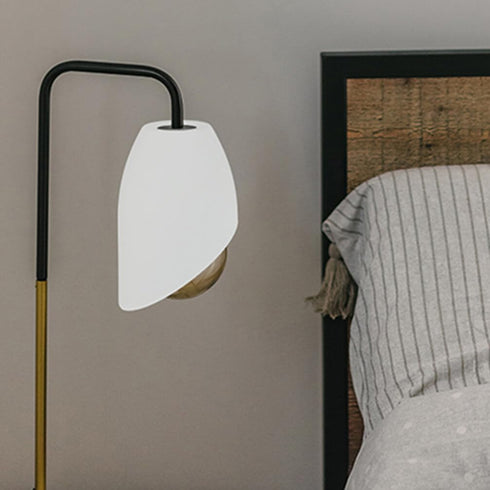 3pcs Luxshiny Horseshoe Lamp Shade Easy to Install Plastic Light Cover for Table and Floor Lamps Warm and Gentle