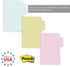Pastel Tab Shaped Sticky Note Pad Assortment/Set of 3 to Do Pads / 3.5" x 5" Multicolor Sticky Note Tabs / 50 Sheets Per Pad/Made in USA