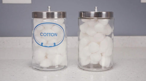 Cotton Storage Jar - Grafco Glass Sundry Jar for Medical Use