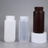 16.9 oz Wide Mouth Lab Reagent Bottle, Sealed Leak-proof Translucent HDPE Pill and Water Sample Bottle (2 Pcs)