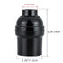 E26 Bulbs-9 Pack Light Socket,Standard Screw-in Lamp Socket Holder for Edison Retro Pendant Lamp Basic Black