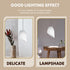 5 Pack 5.35X4.33X1.57 Inch UKCOCO Horseshoe Lamp Shade Plastic Replacement for Floor and Multi-Head Lamps Versatile
