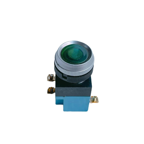 Generic Flat Button self-resetting Push Button Switch LA19-11 1NO1NC Aperture 25mm red, Green