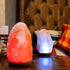 Salt Lamp Small Natural Himalayan lamp with Wooden Base, Color Changing LED Light for Bedroom, Desk, Office, Yoga