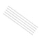 Round Steel Rod, 0.7mm Diameter 60mm Length, High Speed Steel Bar Stock for Drill Lathes, 5-Pieces