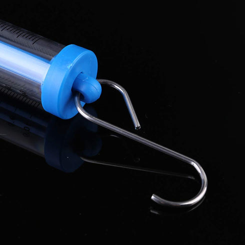 Dynamometer Spring Scale Transparent Spring Balance Hanging Tube Spring Scale 2.5N/10N for Physical Experiment