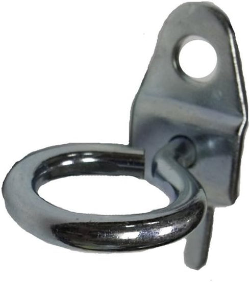 Triton Products 74120 DuraHook 1-3/8-Inch Single Ring 3/4-Inch I.D. Zinc Plated Steel Tool Holder for DuraBoard or 1/8 Inch and 1/4 Inch Pegboard, 10-Pack by Triton Products
