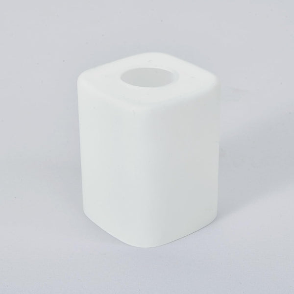 Square Frosted Glass Shade Replacement Shade DIKAIDA 1 Pack, High Transmittance Square