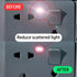 Dimming Stickers,2 Black,50% Dimming Lights(Cut-50% Dimming JIEHENG Light Stickers,LED Cover Sheets White and of LED