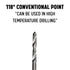 Drill America DMOD11/32 11/32" Solid Carbide Drill Bit, DMOD Series