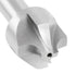 Accusize Industrial Tools HSS Corner Rounding End Mill - 1/4'' Radius, 1/2'' Shank, 1'' Diameter, 3-1/8'' OAL