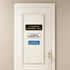 Standard AUTHORIZED PERSONNEL ONLY Wall or Door Sign - Secure Access Control - Easy Installation - Black/Gold - Small