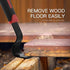 Tile Removal Tool, Wood Trim Removal Multi-Tool, Flat Pry Bar for Removing Wood Floors, Tiles, and Nail Pulling