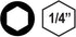 VEGA 5/32" Hex Power Bits, Professional Grade ¼ Inch Hex Shank, 5/32", 6 Inch Power Bits, Pack of 3