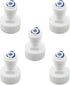 YHXiXi 5PCS 3/4'' Female to 1/4'' Quick Connect Push to Connect Plastic ro