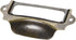 uxcell Vintage Iron Label Holder Pull Handles for Cabinet Cupboard, Bronze Tone 90x41mm Pack of 5