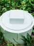 Rocky Mountain Goods 4” Cleanout Plug - White PVC MPT Set Plug Cover with Screws for FPT Drainage Fittings