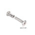 uxcell 10 Sets Screw Post for 5/16"(8mm) Hole Dia, Male M6x20mm, Female 6x18mm Carbon Steel Leather Fastener