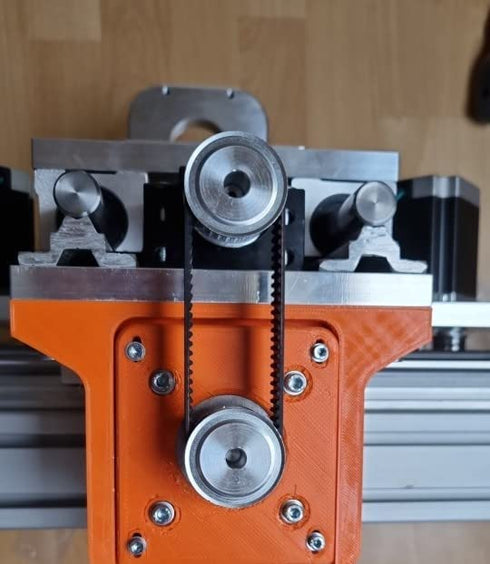 Fielect Aluminium Alloy XL 10 Teeth Timing Belt Pulley, 6mm Inner Bore Diameter for 3D Printer CNC