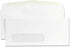 Universal UNV35219 #9 Square Flap Gummed Business Envelope with Window - White (500/Box) 3.88 in. x 8.88 in.