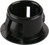 Baomain 100-Pack Plastic Hole Plugs Black 1/2" (12.6mm) Locking Plugs for Furniture, Cabinets & Automotive
