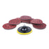 80 Pack 5 inch Sanding Discs Kit, 8 Hole Sander for Drill, Hook and Loop Plate, Various Grit Sandpaper Abrasive Tool