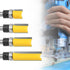 4Pcs Pattern Flush Trim Router Bit Set, 1/4 Inch Shank Carbide Straight Cut Router Bits for Woodworking Milling