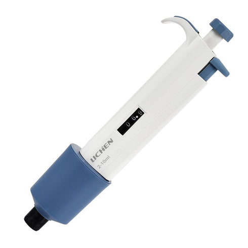 LICHEN 2-10ml Lab Micropipette Pipettors, Single Channel Adjustable High Accurate Volume for Laboratory