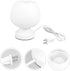 1Set Operitacx Light Color Changing Touch Control Bedside Lamp Rechargeable Nightstand Table Lamp for Bedrooms Modern