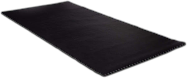 Extended 3XL Gaming Mouse Pad, 48" x 24", Anti-Fray Stitched Edges, Black