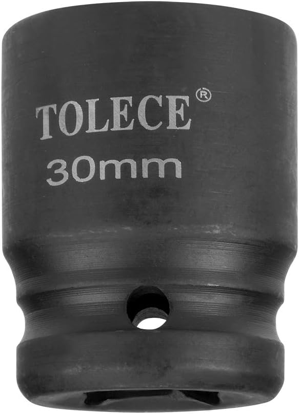 uxcell 3/4-Inch Drive by 30mm 6-Point Shallow Impact Socket for Ratchets and Torque Electric Wrenches