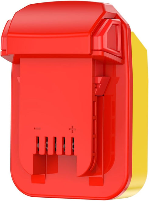 Adapter for All Milwaukee M18 Tools, Compatible with DeWalt 20V MAX Batteries for Power Supply (No Charge Function)