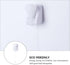 Shuwea 2 Pack Bulb, Closet Bulb, Battery Operated Light Stick-Up Wireless LED Light Battery Powered Self Adhesive Wall