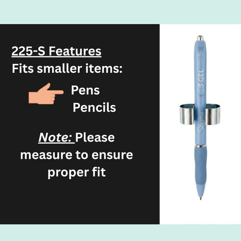 20 pack, 3/8-5/8 Inch 225-S, (20) Spring Clip, Wall Mounted Grip Clip, Holds Diameter with Screws, Pipe, Tool Holder