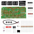Lufasa 5pcs C51 6-Digital Clock DIY Soldering Kit Electronice Clock Kit Great School Science Practice Project Tool