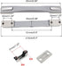 uxcell Gray Luggage Handle | 220mm Long Strap Grip Replacement for Suitcase