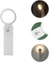 Luxshiny LED Intelligent Human Body Induction Night Light Small Rechargeable Bedside Lamp with Warm Soft Eye-Protection