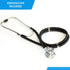 DS-9181-BK Primacare Professional Aneroid Sphygmomanometer and Sprague Rappaport Stethoscope, Manual Blood Pressure Kit
