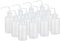 PATIKIL 250ml Wash Bottle, 12pcs Plastic Squeeze Bottle, Narrow Mouth Bottle for Lab Cleaning, Washing, Irrigation