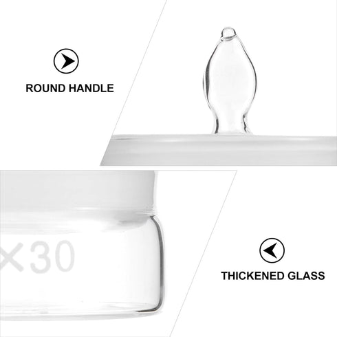 Hemobllo 1pc Glass Weighing Bottle Specific Gravity Laboratory Equipment Sealing Bottle