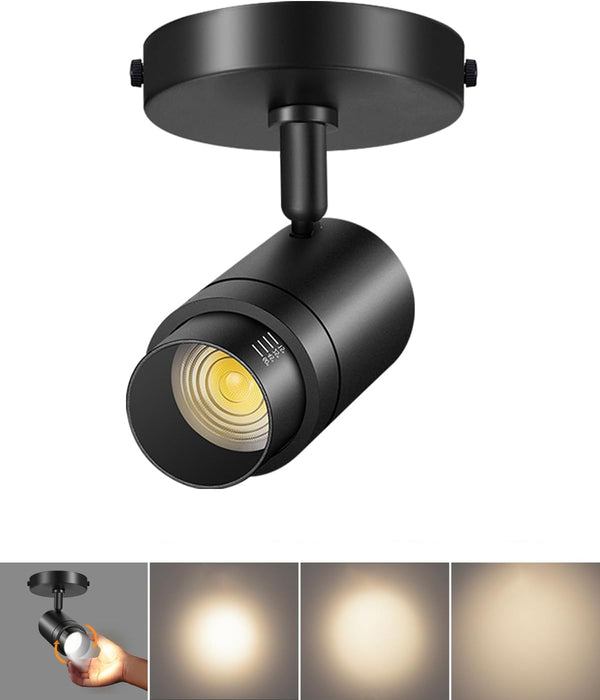 Zoomable LED Ceiling Spot Lights Indoor Adjustable Ceiling Spotlight Fixture Directional Ceiling